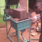 solid and hollow block manual machine in Kenya