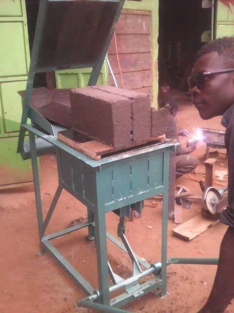 solid and hollow block manual machine in Kenya